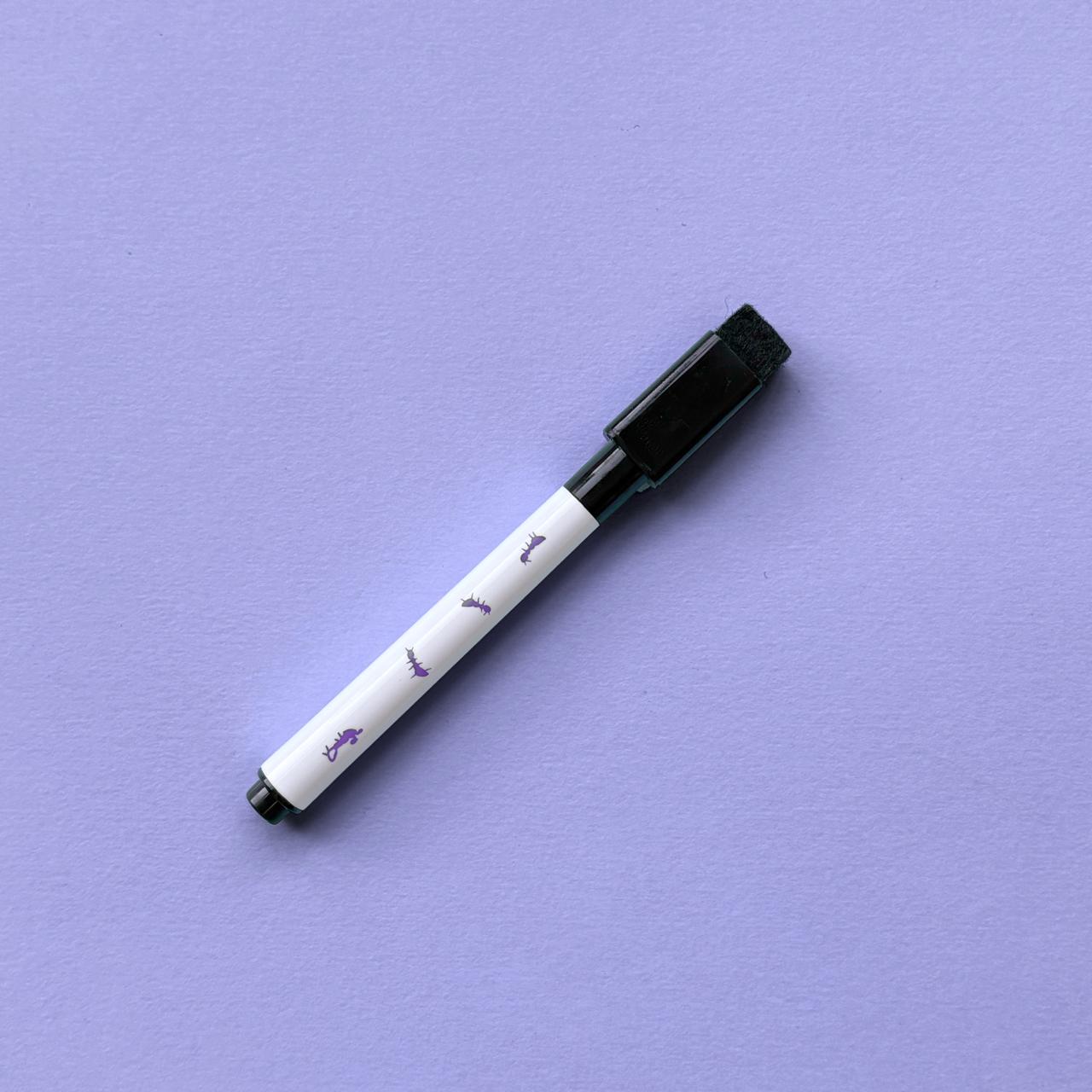 Small Marker With Eraser