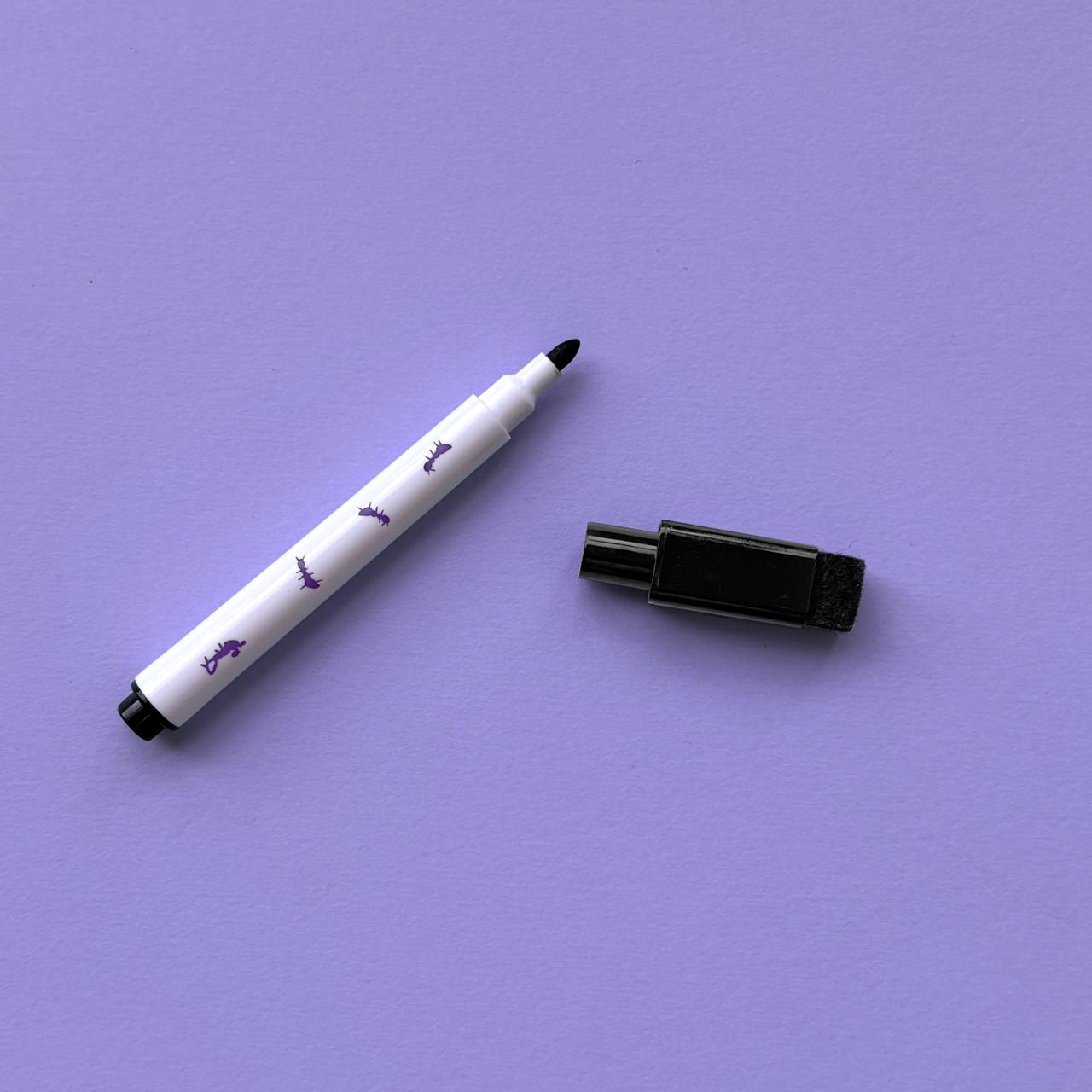 Small Marker With Eraser