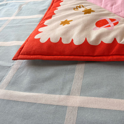 Rullart x Akwan Prayer Mat (Pink and Orange)