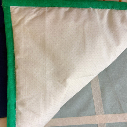 Rullart x Akwan Prayer Mat (Green and Blue)